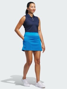 Adidas Blue Athletic Texture Skort